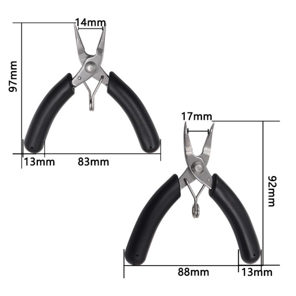 Solighter Toothless Sharp Nose&lt;Unk&gt; DIY Palm Forceps Terompet Nippers