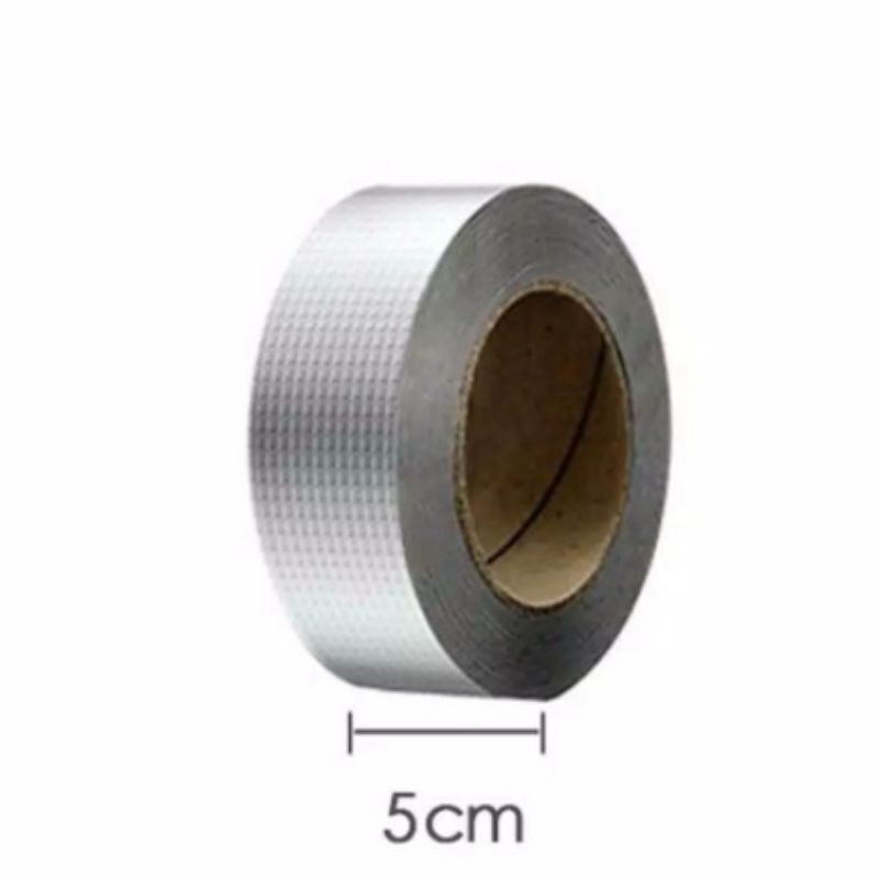 Lakban Aluminum Foil Lakban Anti Bocor Waterproof Tape Alumunium