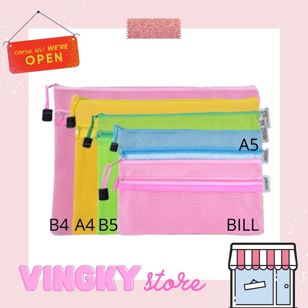 

Zipper Bag jaring DCB-39 B4 Joyko