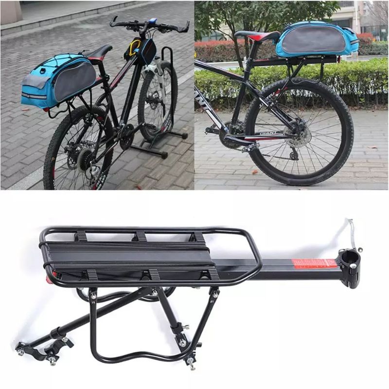 DEEMOUNT Boncengan Belakang Sepeda Luggage Carrier Rear Rack - RCK-103