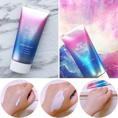 SKIN AQUA Tone Up UV Essence SPF50+ PA++++ 40GR UV PROTECTION &amp; COLOR CONTROL