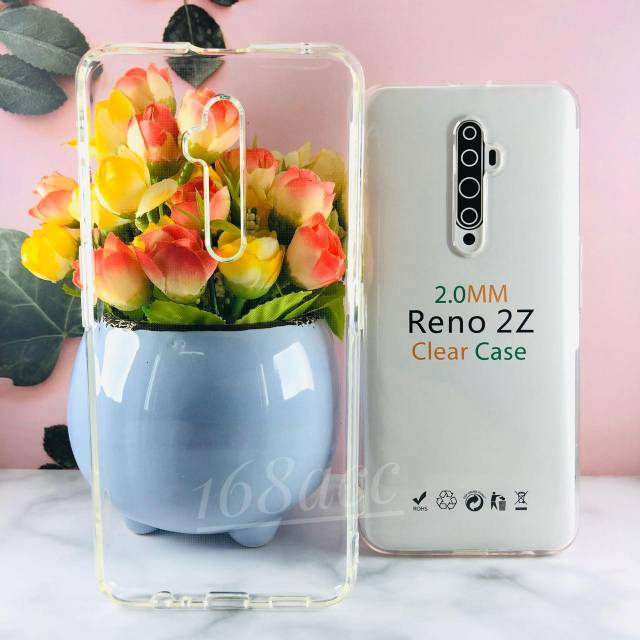 Silikon Jelly Soft Case Bening Oppo Reno 2Z Softcase Anti Crack Premium