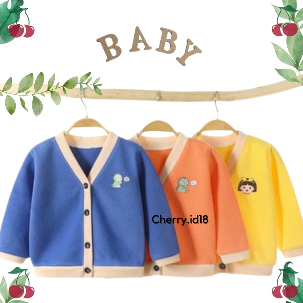 (6bln - 3thn) COD Cardigan Anak Import / Cardigan Rajut Anak / Sweater Anak Cute / Cardigan Rajut Lucu / cardigan Korea / Cardigan Anak Korea - AP002