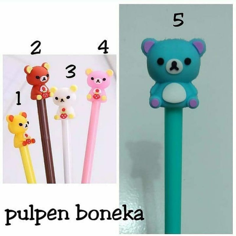 

{LB} pulpen boneka / pulpen unik / cantik
