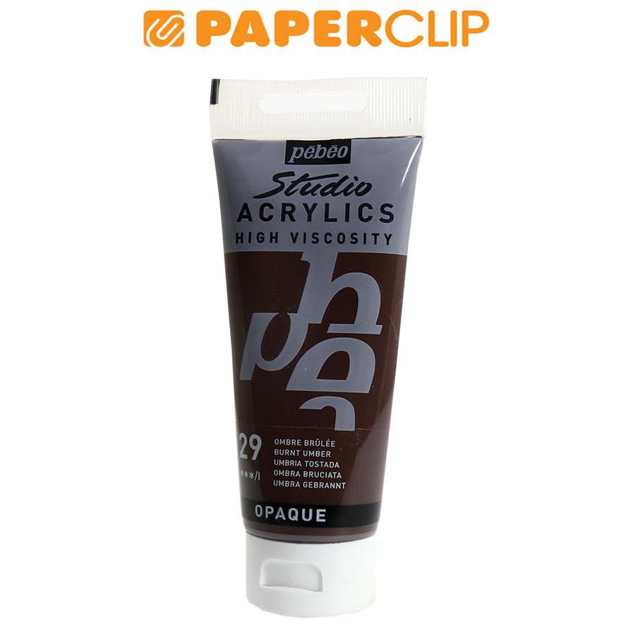 

CAT PEBEO ACRYLIC 100ML BURNT UMBER 831-029