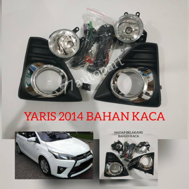 Lampu kabut foglamp yaris 2014