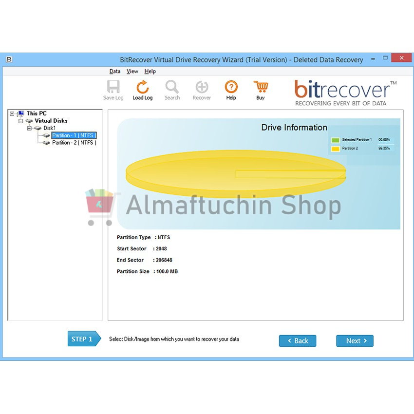 License Bit Recover Virtual Drive Recovery Wizard Pro