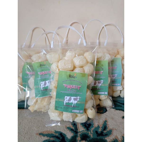 

krupuk rambak sapi super tebal enak gurih renyah premium original