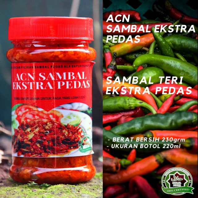 

Sambal Teri Ekstra Pedas