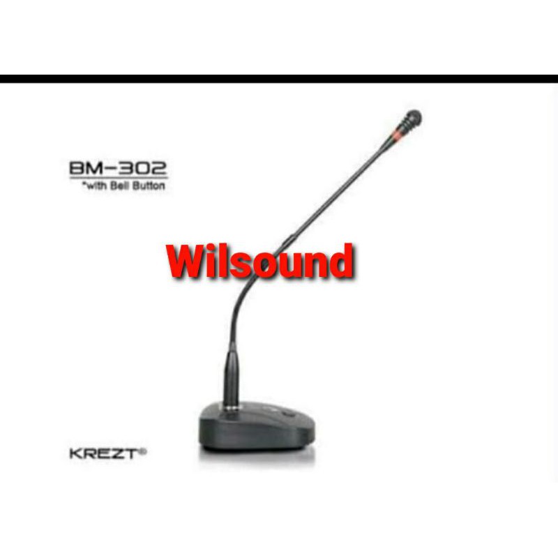 Mic podium meja KREZT BM 302 BELL