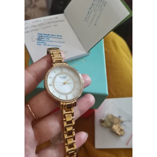 jam tangan kate spade preloved original