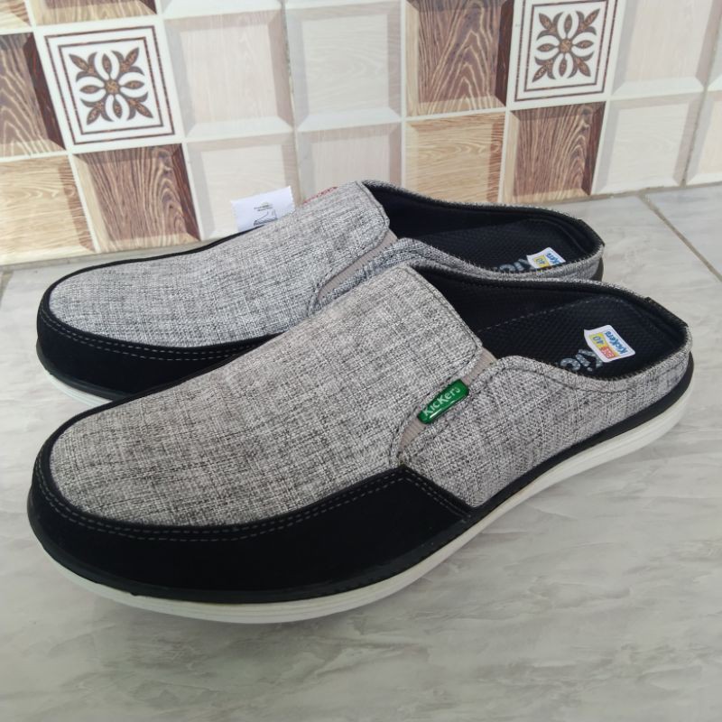 sepatu sandal selop pria sepatu sandal bustong solnya ga licin