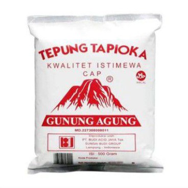 

Gunung Agung Tepung Tapioka 500gr