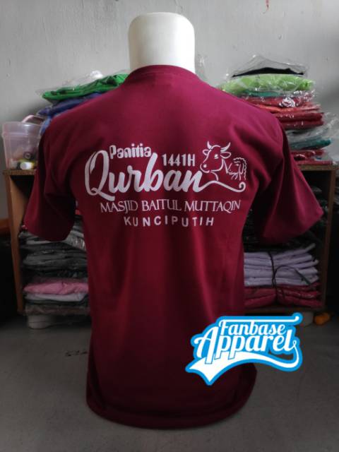Seragam Panitia Qurban Kaos Kurban Dkm Mesjid Shopee Indonesia