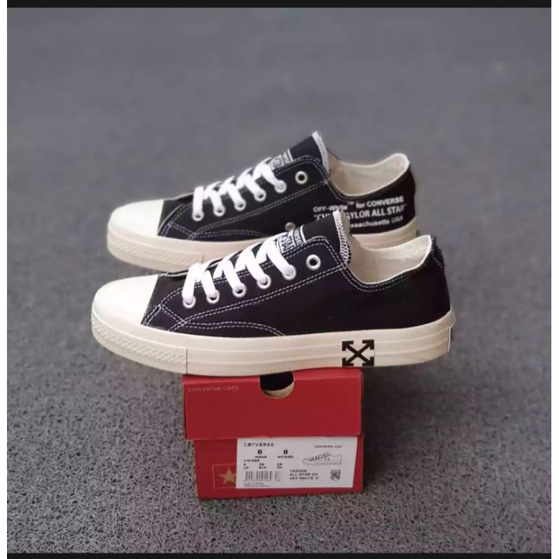 Sepatu Converse 70s low X OFF WHITE original premium