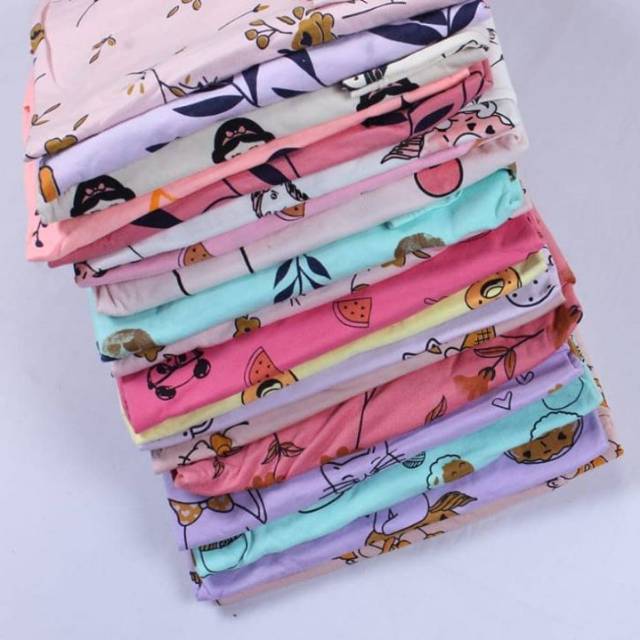 KAOS MOTIF LUCU/KAOS MOTIF BUNGA/KAOS MOTIF LENGAN PANJANG/KAOS MOTIF WANITA/KAOS MOTIF