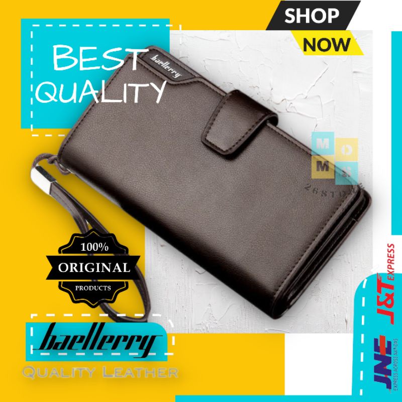 DOMPET KULIT BAELLERRY BAELLERY BALLERY BALLERRY DOMPET WANITA PRIA CEWEK COWOK PANJANG IMPORT NURAH