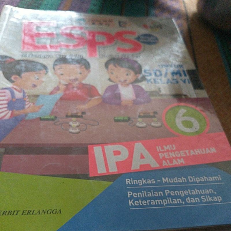 Buku Esps IPA 6 sd revisi