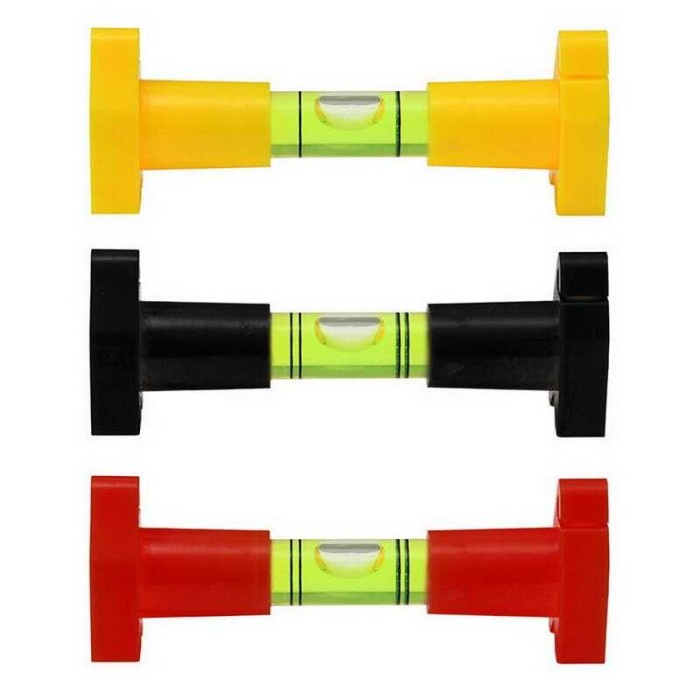Waterpass Manual Alat Ukur Sudut Kemiringan Inclinometer Spirit Level - Hitam