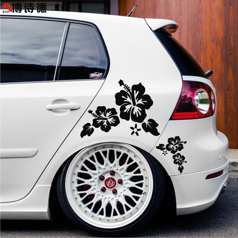 stiker sticker mobil honda brio jazz civic ayla calya stiker cutting bunga universal