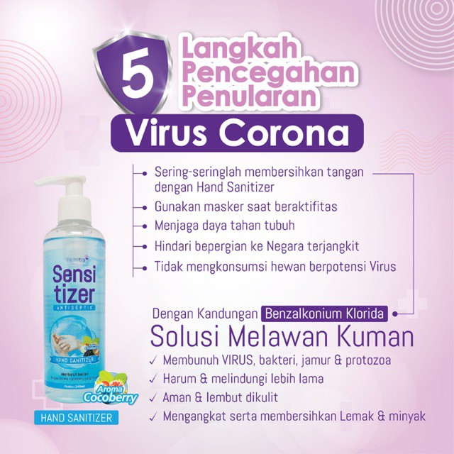 S.O.S / Sensitizer / Antis sanitizer Harga TERMURAH