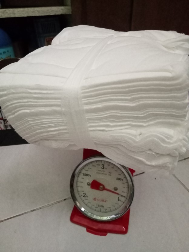 [ Berat 1kg Uk : 20 X 20 ] Tissue Kompor Serbaguna /tisu Cat Logam/tisu Ajaib Bisa Cuci Ulang 1kg