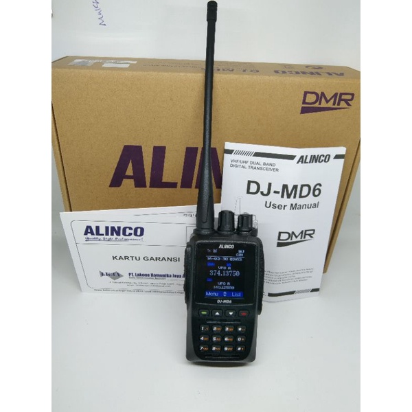 Ht Alinco Dmr Dj MD 6 dual band Digital original japan