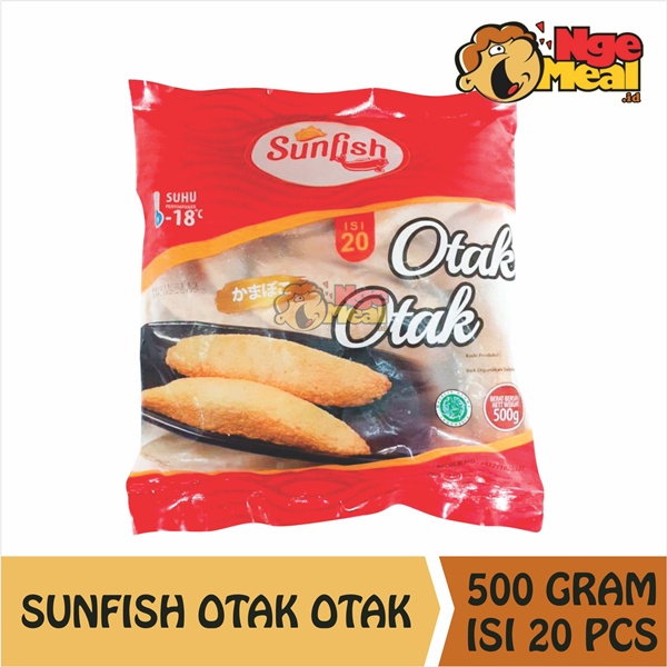 

SUNFISH Otak Otak Ikan Isi 20 Berat 500 Gram -