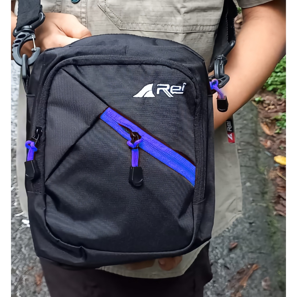 TAS REI SLEMPANG PANDORA 02+RC LIST NAVY BLUE BERKUALITAS MURAH MERIAH BEST SELLER - Pra Store