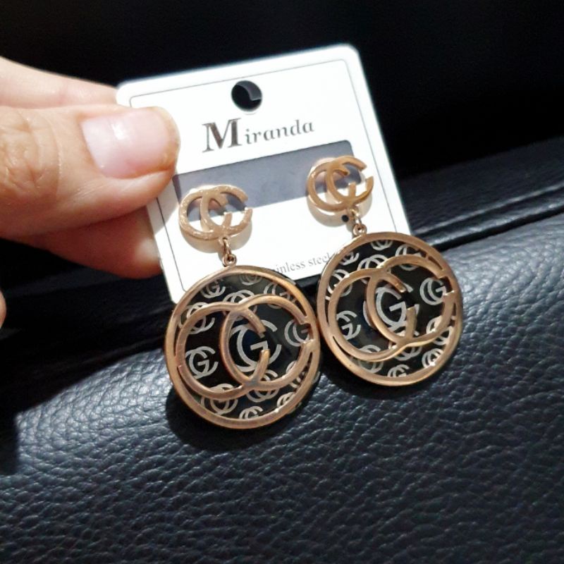 Anting Titanium Stainless Steel Tidak karatan antt 025