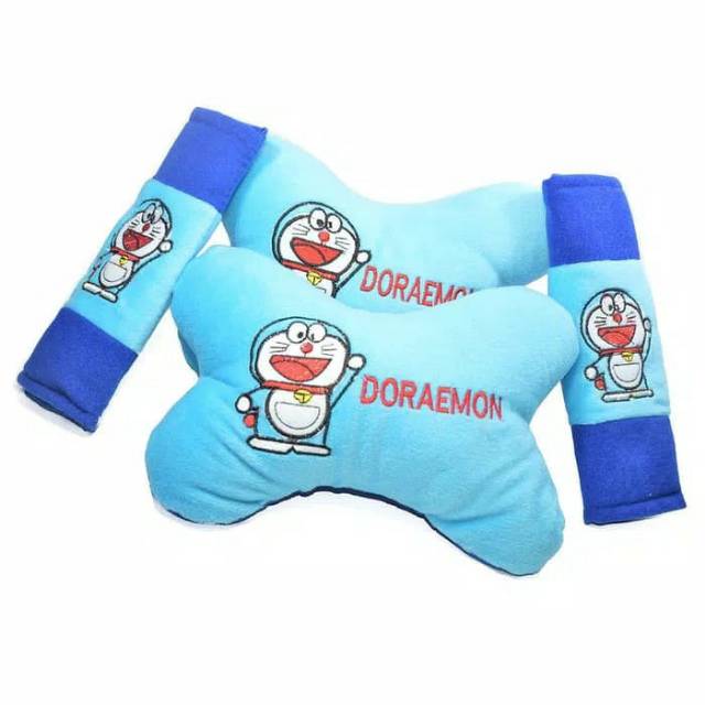Bantal Mobil / Bantal Leher mobil 2in1 Snoopy Aksesoris Mobil