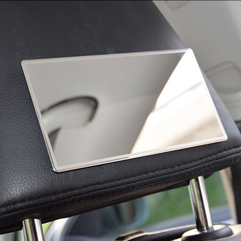 Cermin Sunvisor Interior Mobil Portable Car Makeup Sun-Shading Kosmetik Mirror Auto Sun-Shading Visor HD Cermin Vanity Mirror Universal Perekat Stainless Steel Belakang
