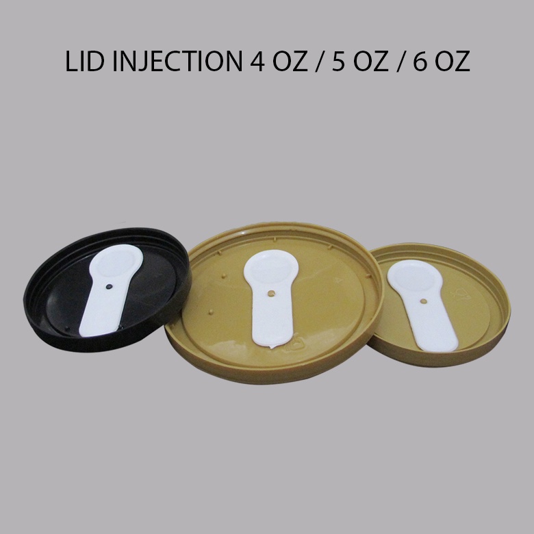 

LID INJECTION 2/4/5/6 OZ dan LID PET CLEAR 2/4/6 OZ (TUTUP ICE CREAM CUP IRP)