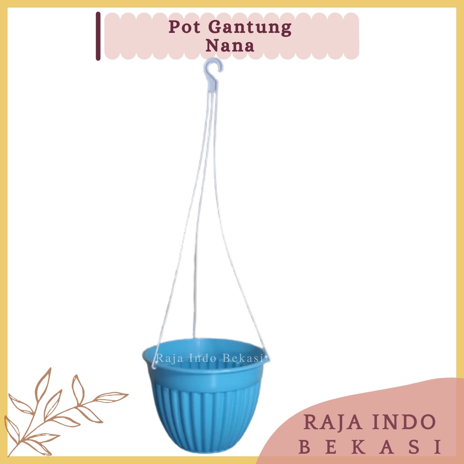 Pot Gantung 20 Putih