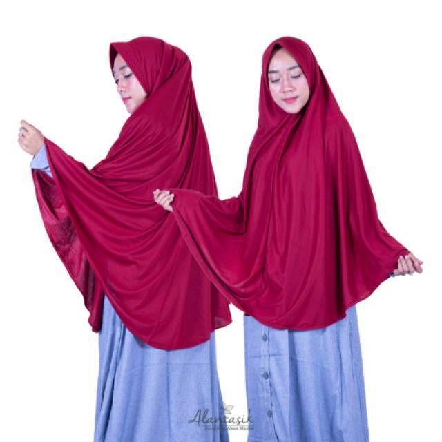 Alantasik - JILBAB KAOS XL PET ANTEM HIJAB SYARI SUPER JUMBO PE PREMIUM GR.7