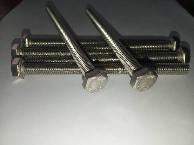 Baut hex m8 x 110(11cm) stainless 304 THE A2-70