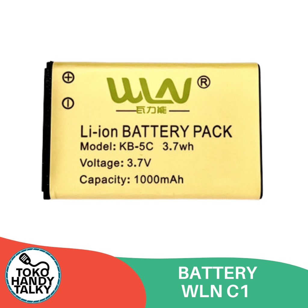 BATTERY WALKIE TALKIE HANDY TALKY WLN KD-C1 C1 ORIGINAL NEW