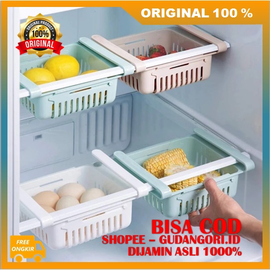 BELI 1 GRATIS 4 Storage Kulkas Praktis Rak Kulkas Serbaguna ORIGINAL