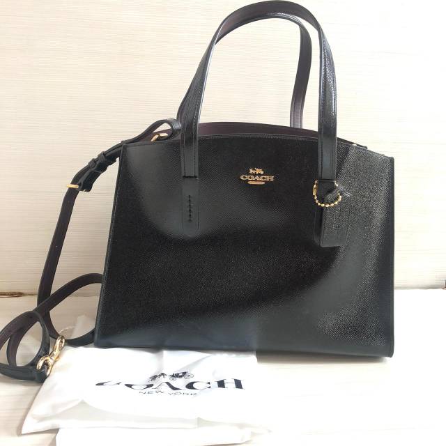 Coach
Carryall Charlie 31737 Black Patent Leather