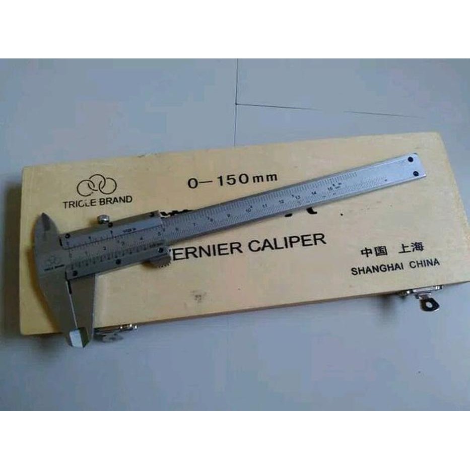 Sigmat Caliper Manual 6" Jangka Sorong Vernier Caliper