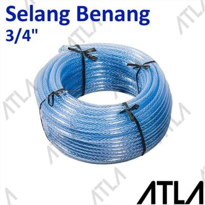 Selang Air Benang 3/4" 1 Roll Hose Sistem Irigasi Pipa 25 mm IH031