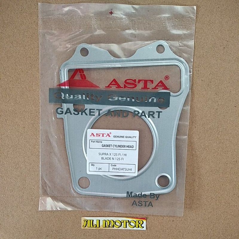 Packing gasket cylinder blok boring supra x 125 f1 supra 125 helm in blade new 125 f1 ori ASTA