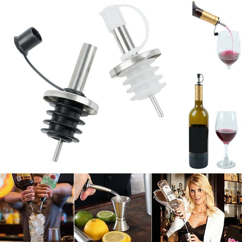 Stopper Botol Wine Dan Minyak Bahan Stainless Steel Untuk Bar