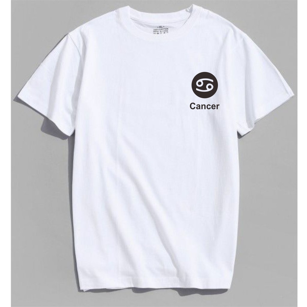 kaso zodiak CANCER / kaos t shirt baju pria distro keren simple kata kata lucu plesetan jawa sunda