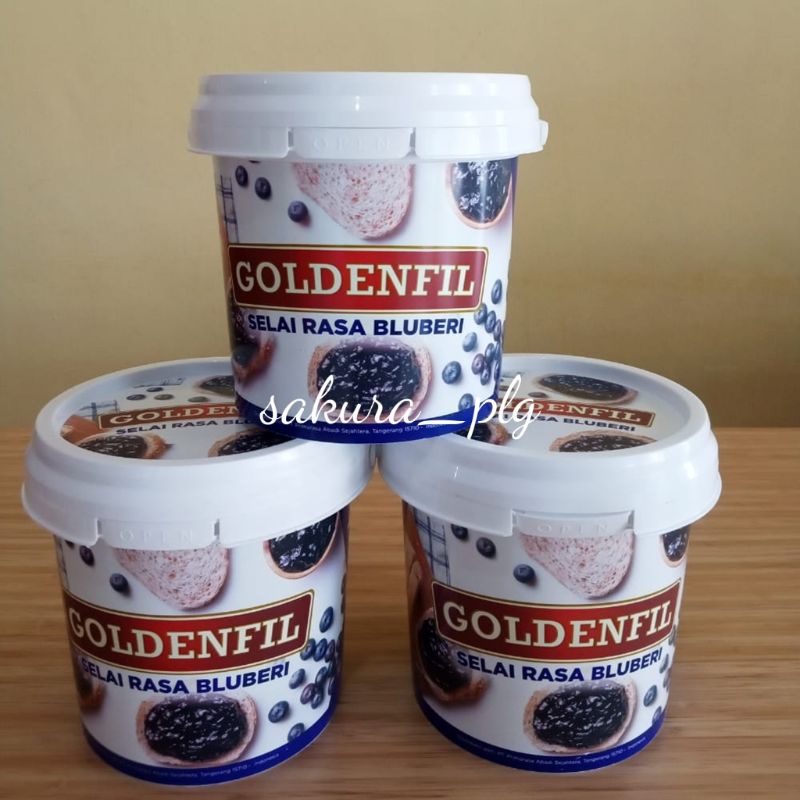 

[READY STOCK] GOLDENFIL STRAWBERRY / BLUEBERRY JAM 1 KG