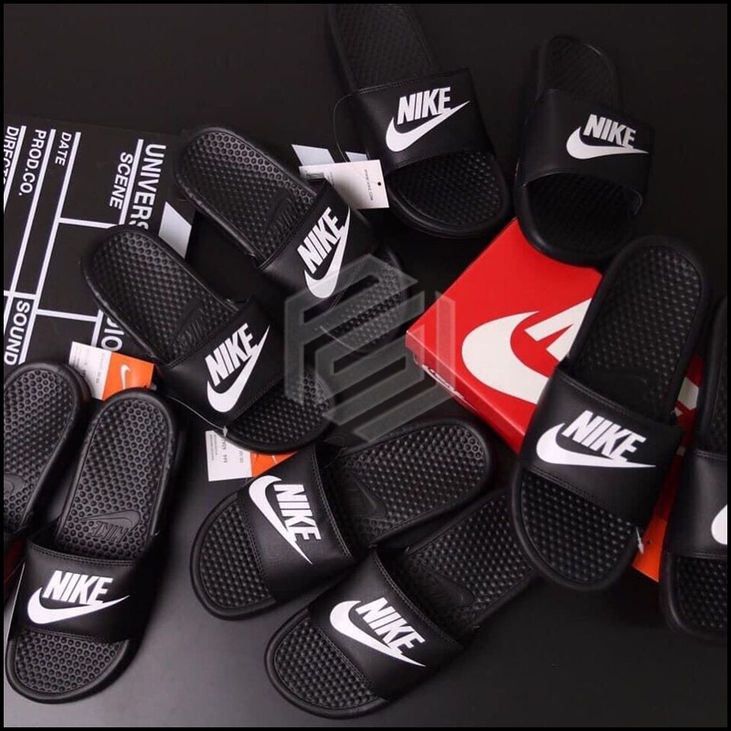SANDAL SLOP NIKE BENASSI SLIP ON  PREMIUM 100% ORIGINAL BNIB