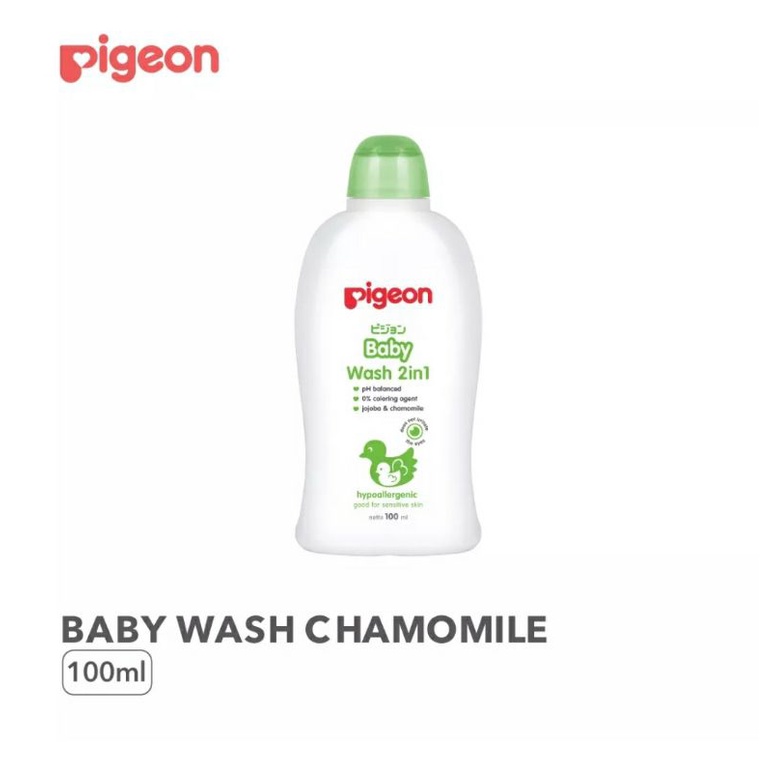 Pigeon Baby Wash 2 in 1 Sabun + Sampo 100 ml / 200 ml