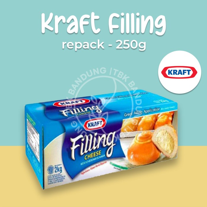 

Da2011Ca Kraft Filling Repack 250G Keju Isian Roti Xa201As