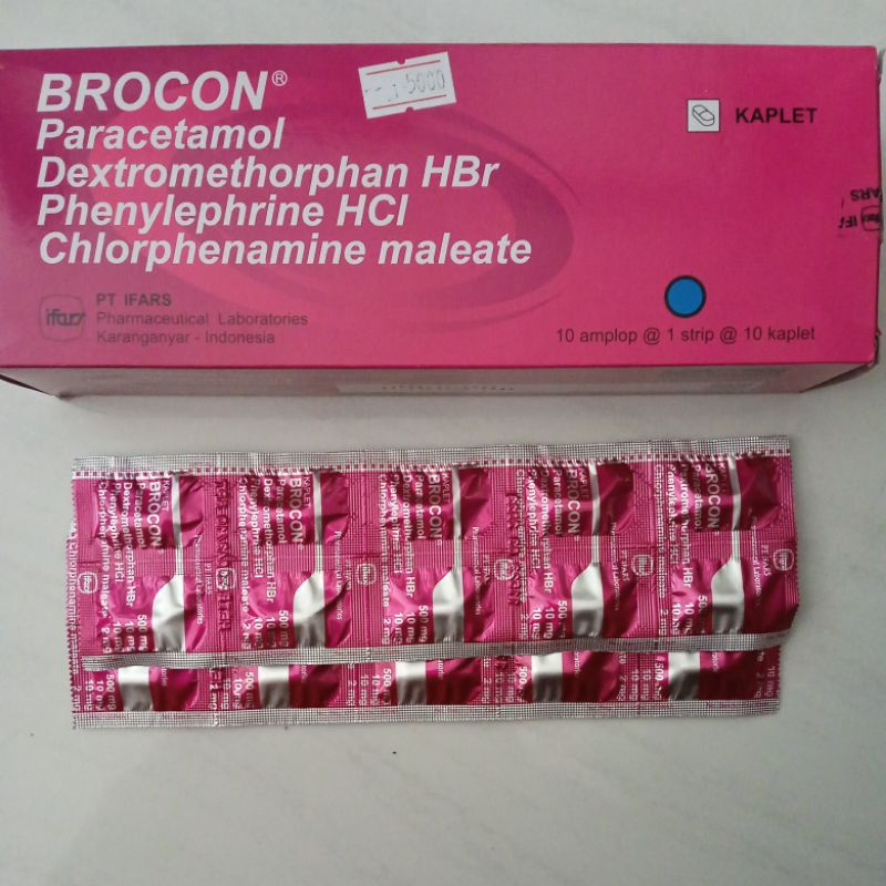 BROCON strip isi 10 tablet