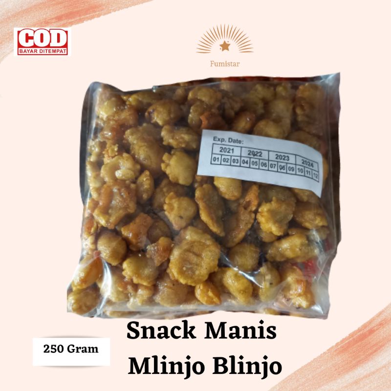 

Snack Manis Mlinjo Blinjo 250 Gram